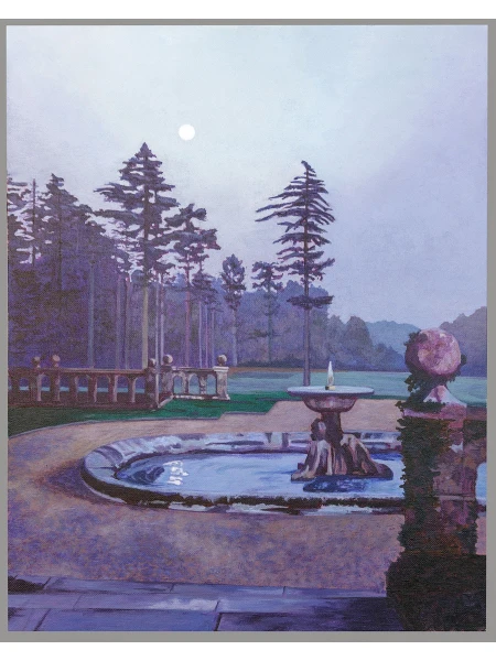 moonlit garden